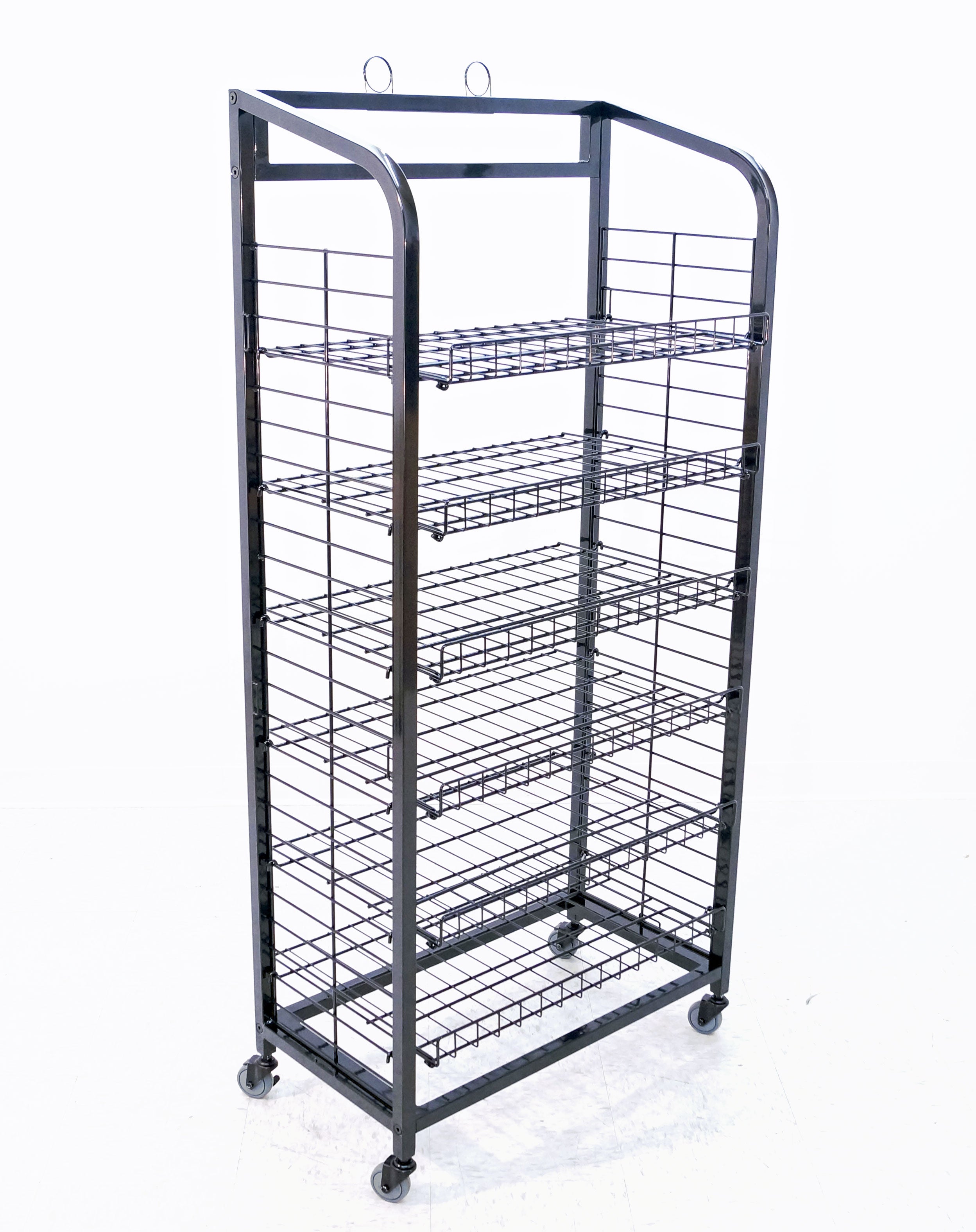 Display rack for discount bakery